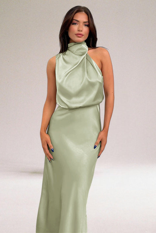 Norelia® | Satijnen Glamour Jurk