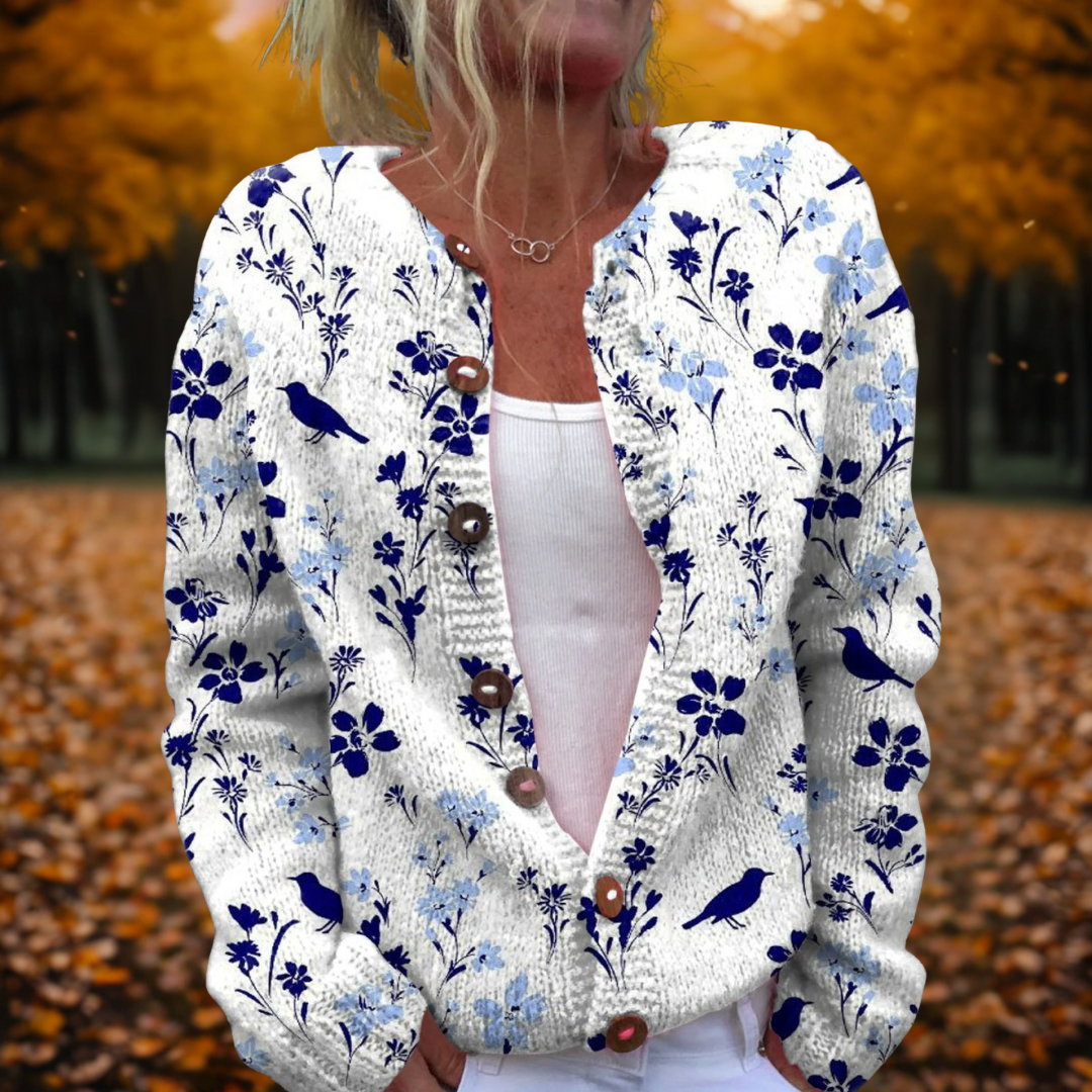 Maylee | Vintage Bloemen Cardigan