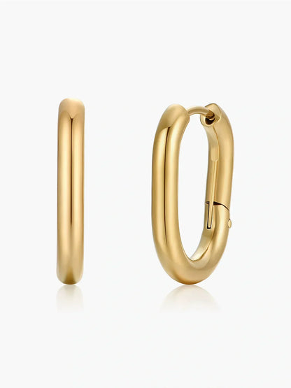 Celestia Hoops Oorbellen | Goud