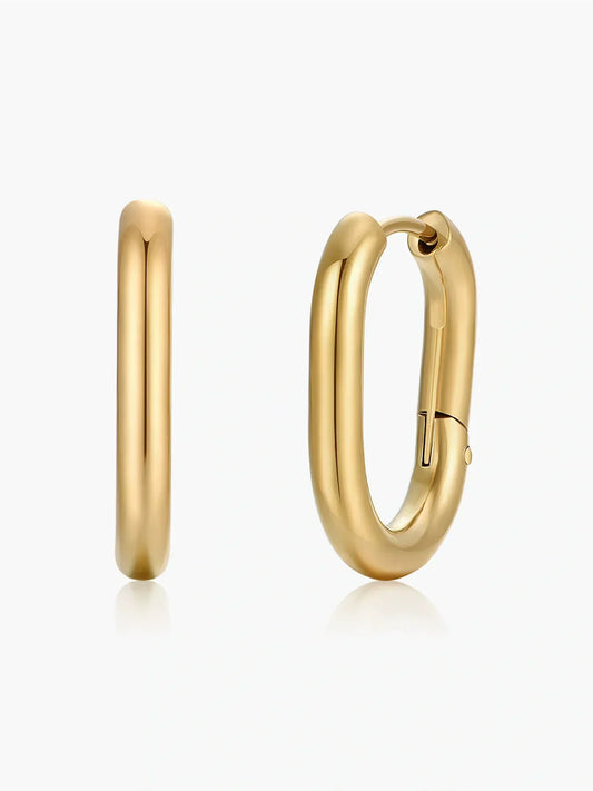 Celestia Hoops Oorbellen | Goud