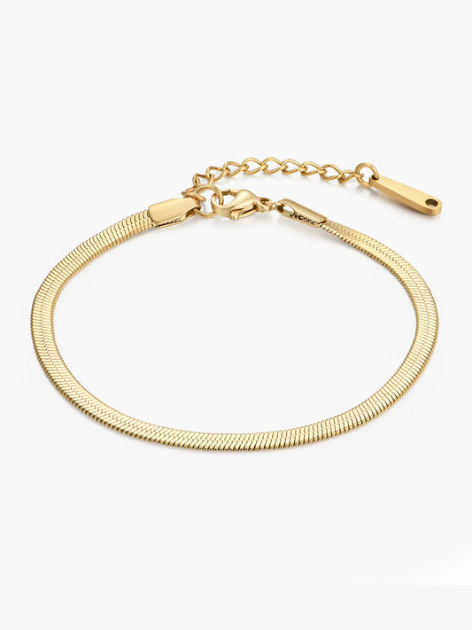 Slange Pythona Armband | Goud