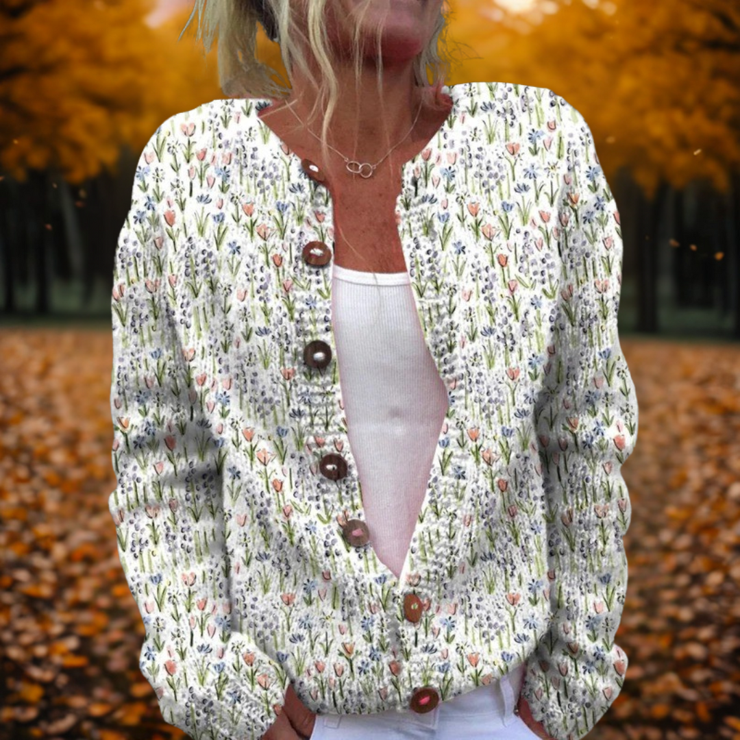 Michelle | Lente Kunst Cardigan