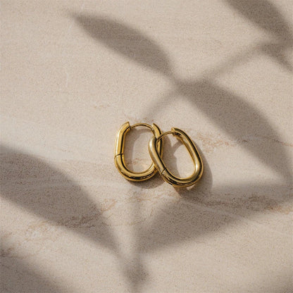 Celestia Hoops Oorbellen | Goud