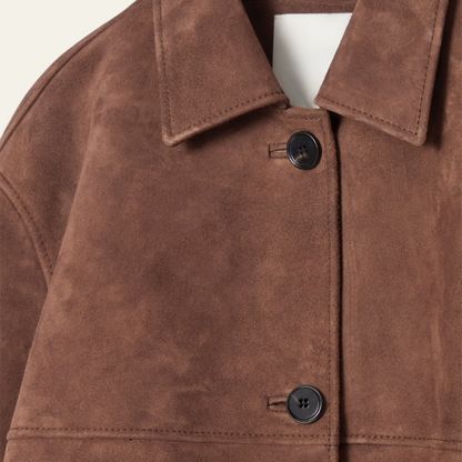 Norelia®  | Collared Suede Jacket