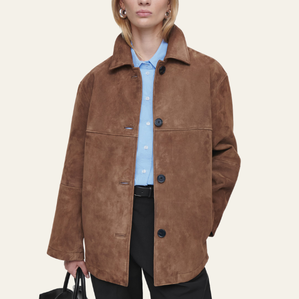 Norelia®  | Collared Suede Jacket