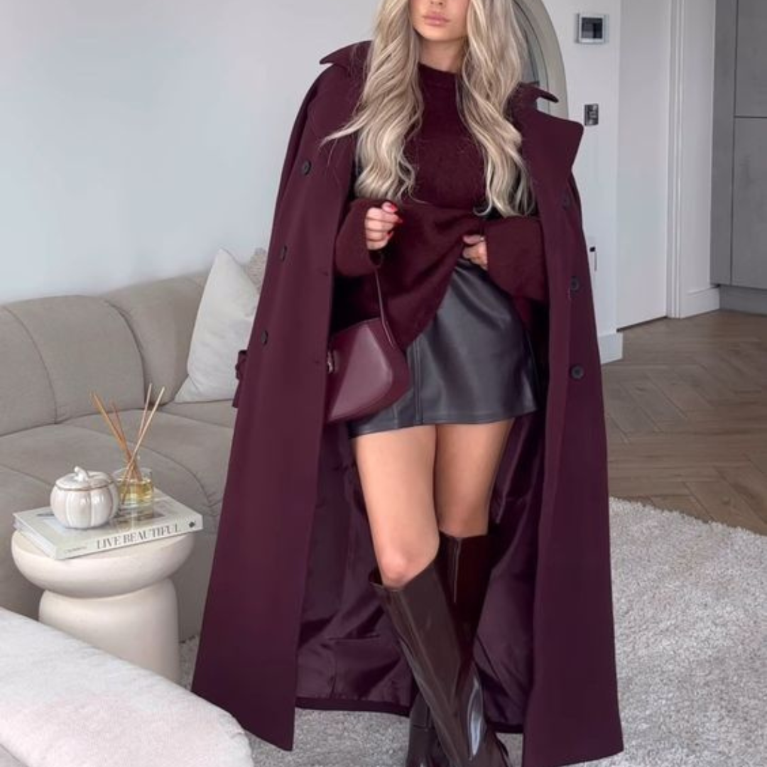 Norelia® | Classy Burgundy Jas