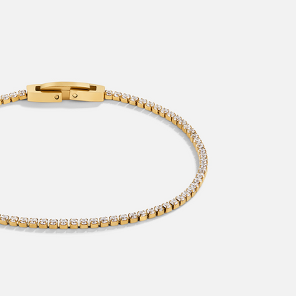 Niyah Crystal Armband | Goud