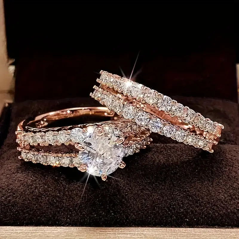Eternal Radiance Ringenset | Goud