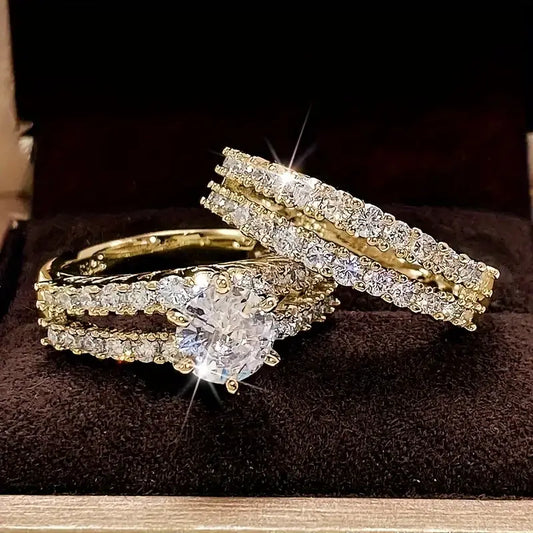 Eternal Radiance Ringenset | Goud