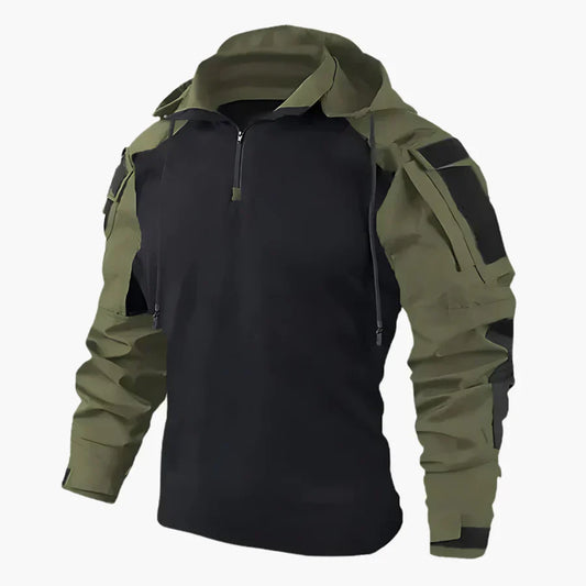 Adriel – Tactical hoodie in katoenmix