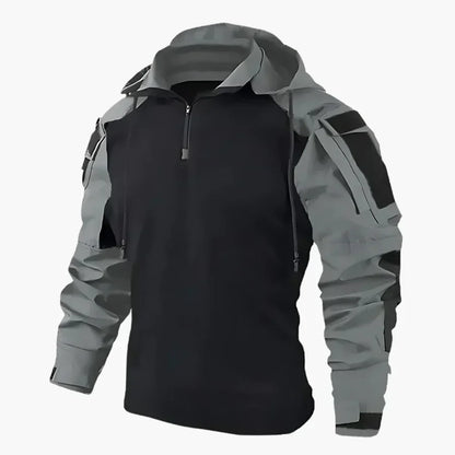 Adriel – Tactical hoodie in katoenmix