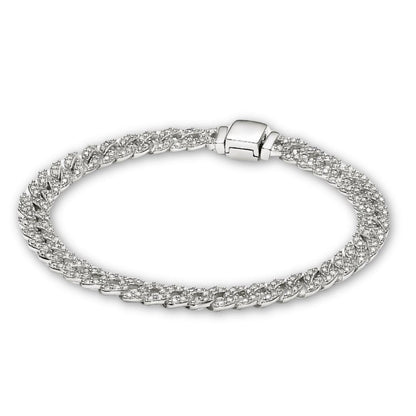 Moissanite Cuban Armband | Goud