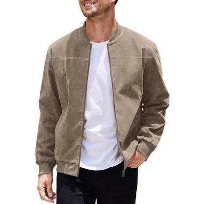 Marcello | Heren suède look bomberjack