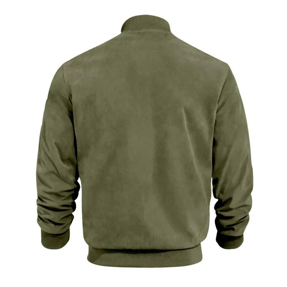 Marcello | Heren suède look bomberjack
