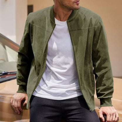 Marcello | Heren suède look bomberjack
