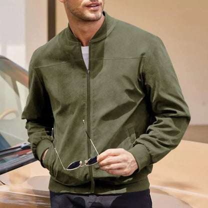 Marcello | Heren suède look bomberjack
