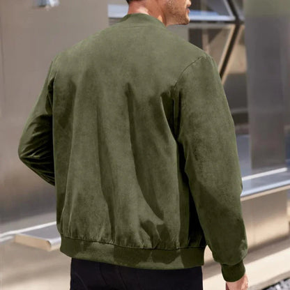 Marcello | Heren suède look bomberjack