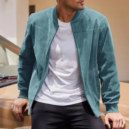 Marcello | Heren suède look bomberjack