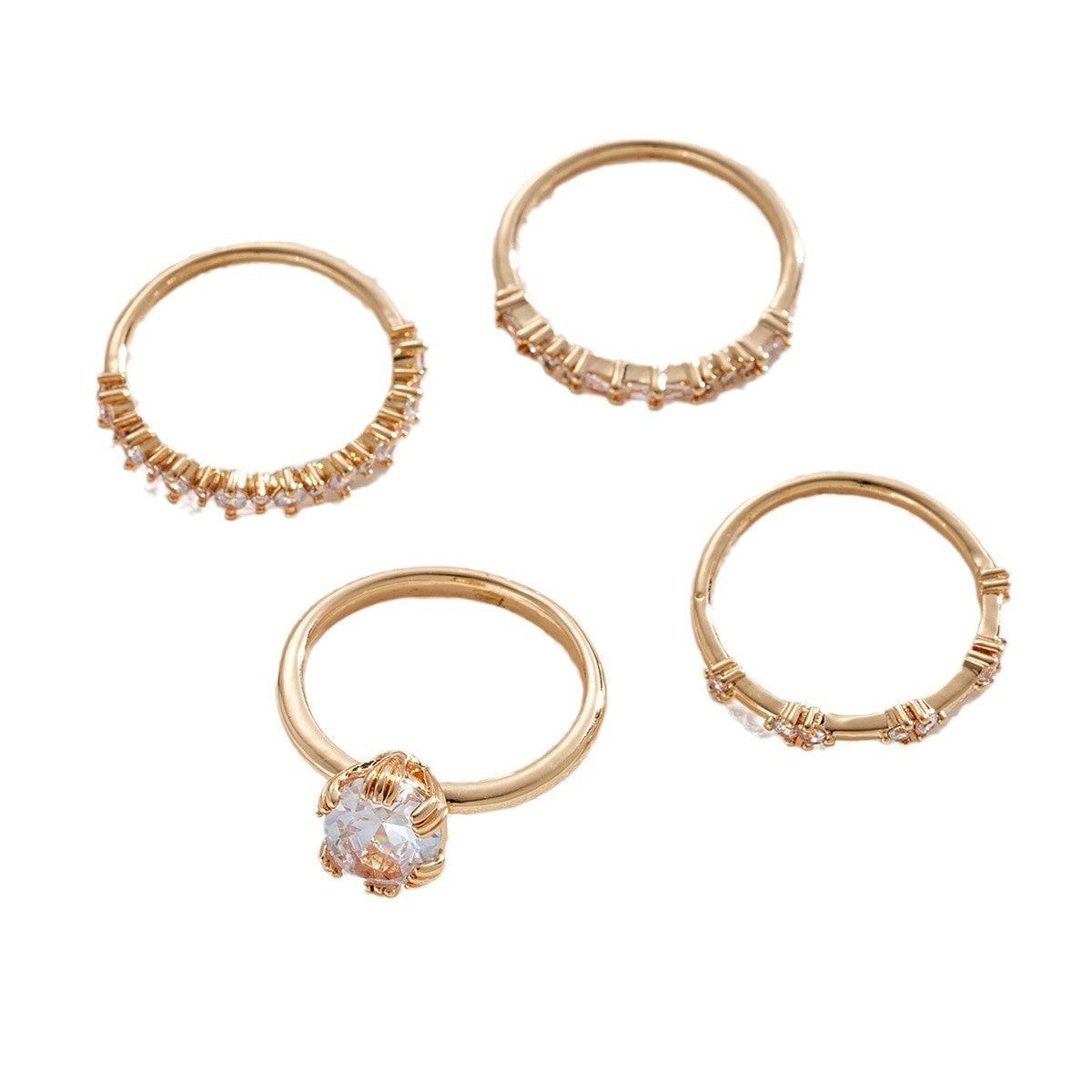 Solène Viremont – Gouden Ringen Set