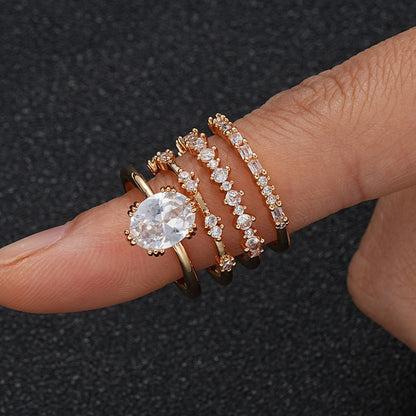Solène Viremont – Gouden Ringen Set
