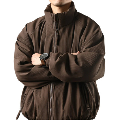 RidgeCord Jacket | Warme corduroy puffer voor heren