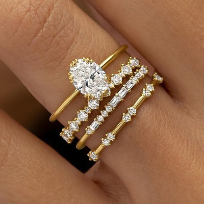 Solène Viremont – Gouden Ringen Set