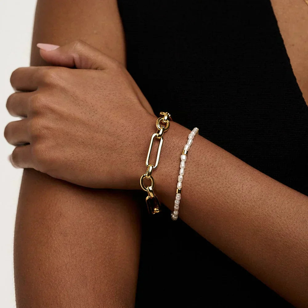 Link T-Bar Armband | Witgoud