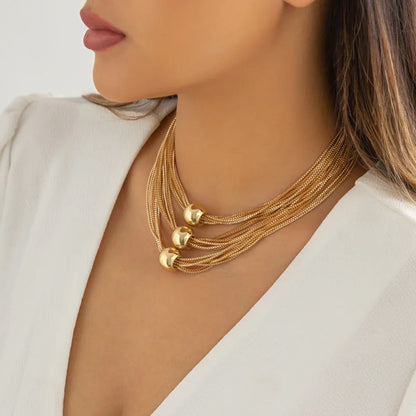 Ketting Drielagige | Goud