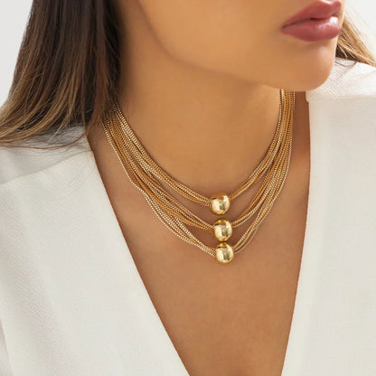 Ketting Drielagige | Goud