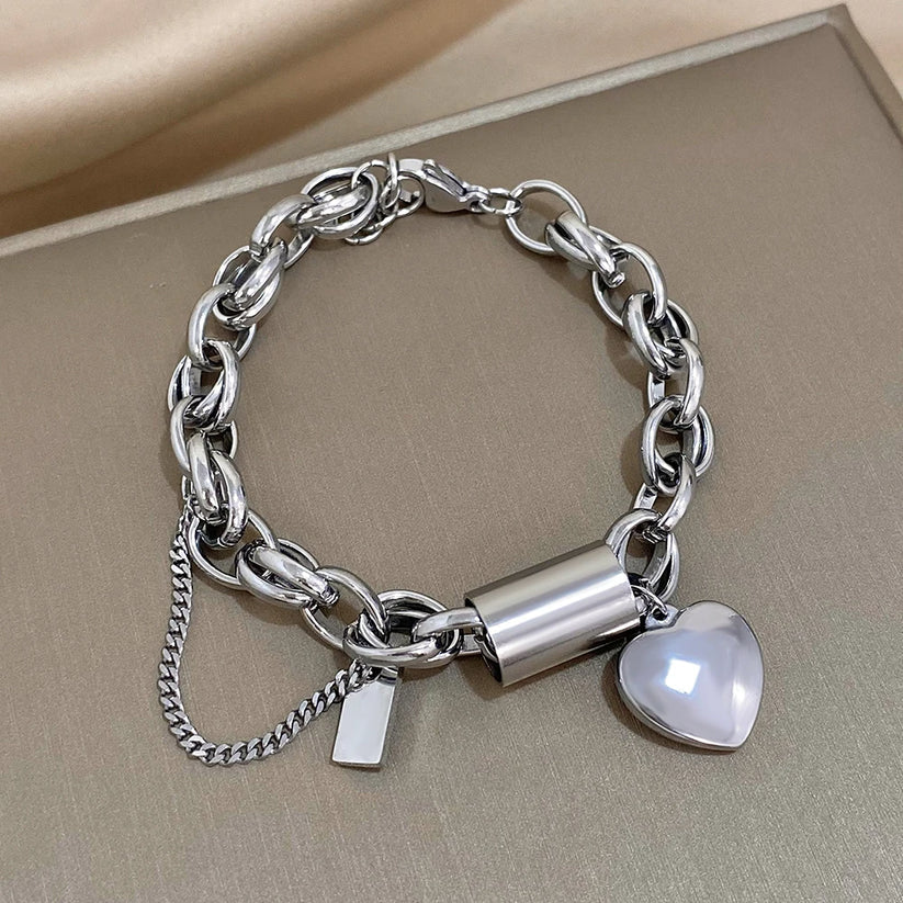 Heartened Chunky Armband | Goud