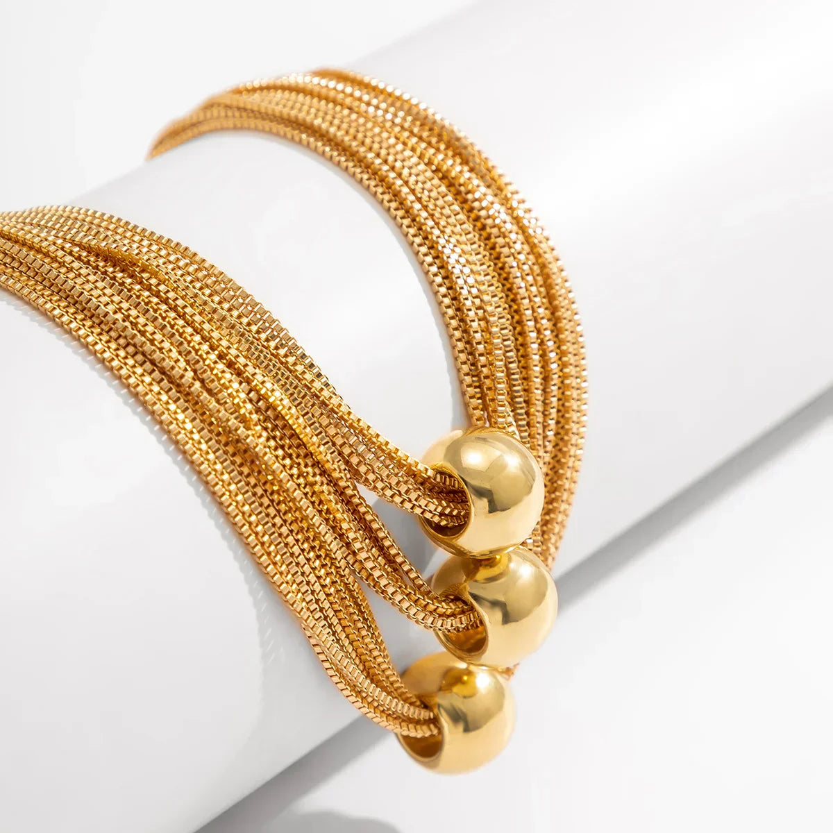 Ketting Drielagige | Goud