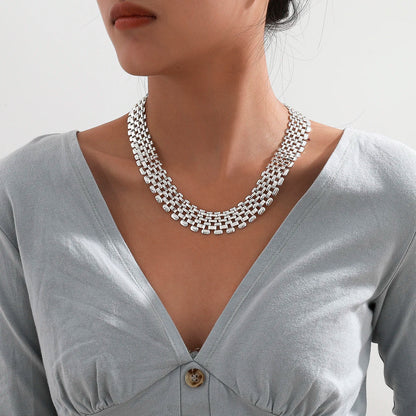 Zilveren Cubaanse Schakelketting