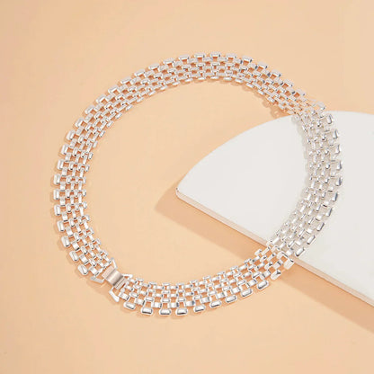 Zilveren Cubaanse Schakelketting