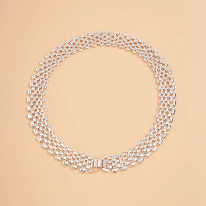 Zilveren Cubaanse Schakelketting