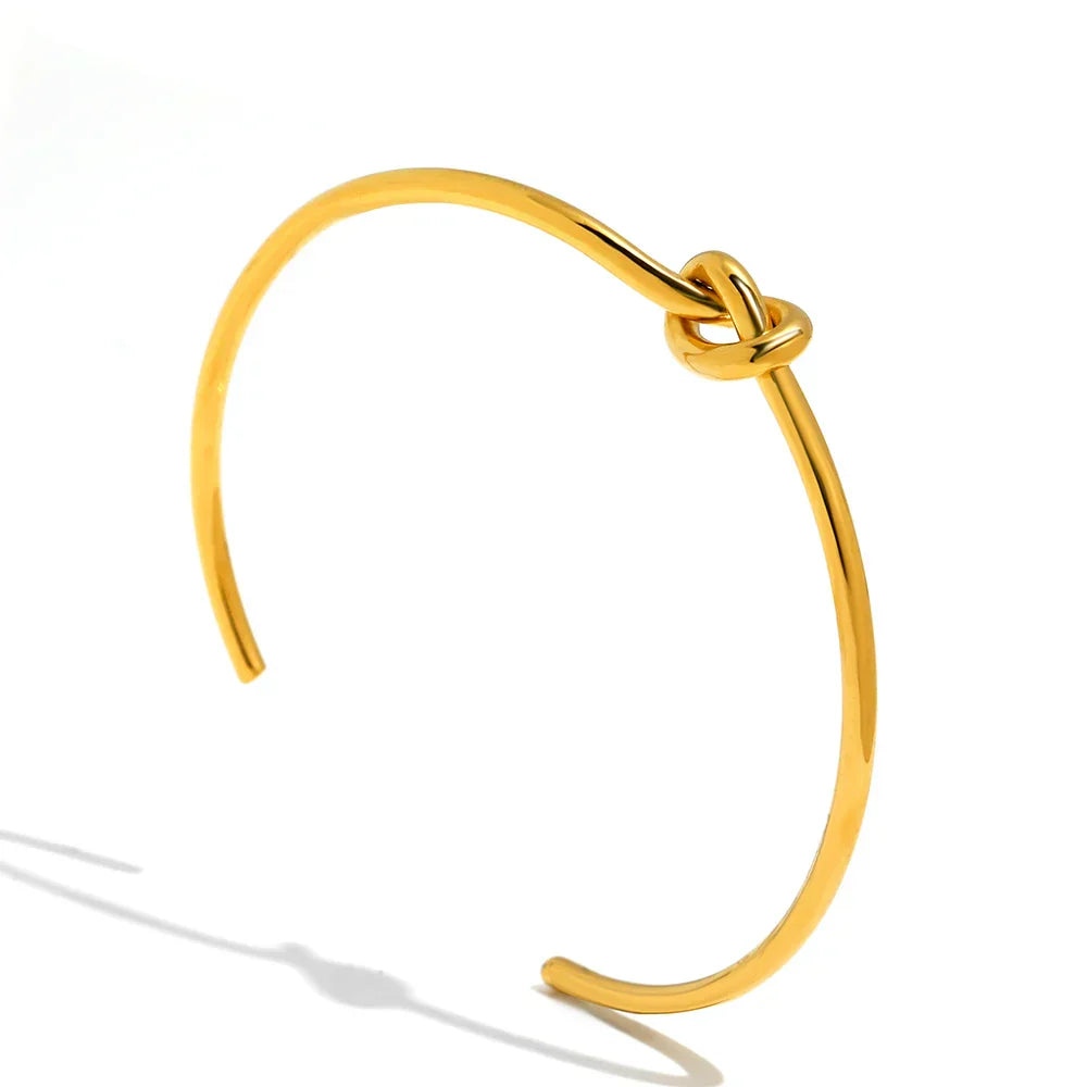 Knoop Armband | Goud
