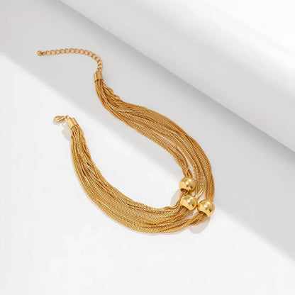Ketting Drielagige | Goud
