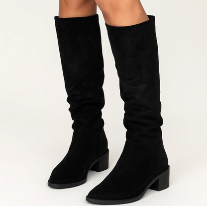 Velvet Hoge Laarzen