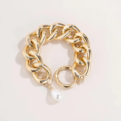Parelstijl Armband | Goud