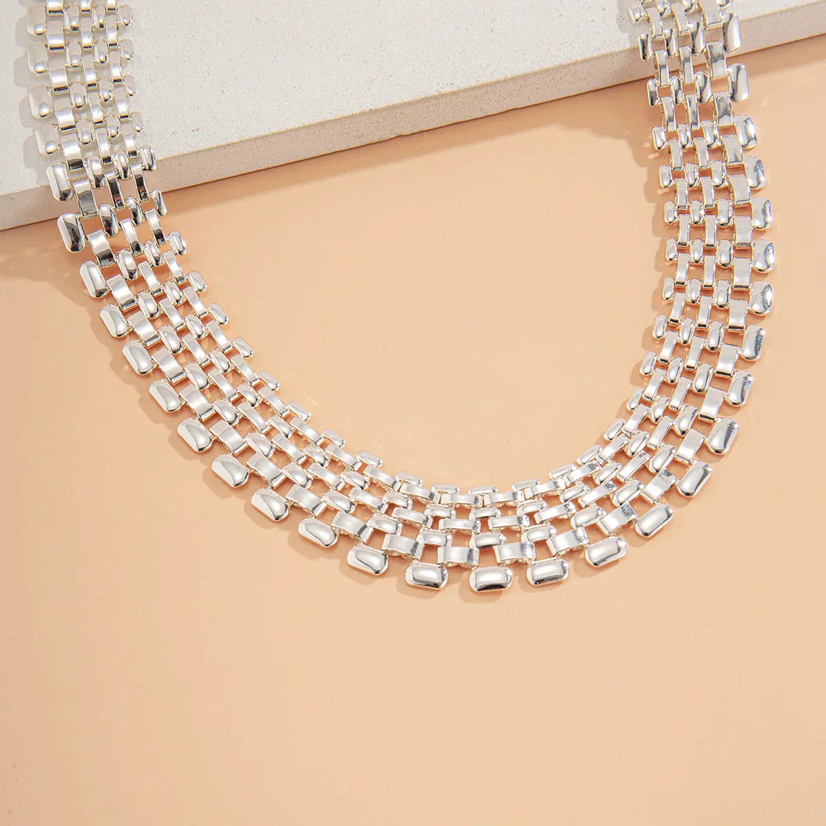 Zilveren Cubaanse Schakelketting