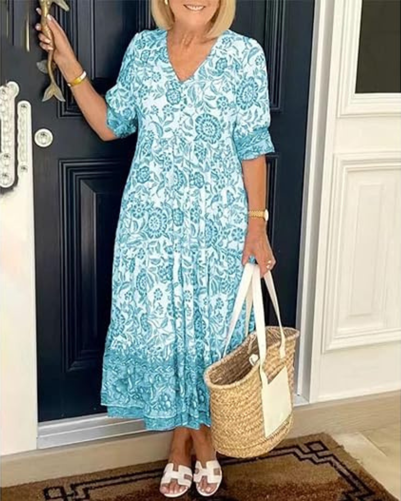 Nia – Elegante en comfortabele zomerjurk voor elke dag