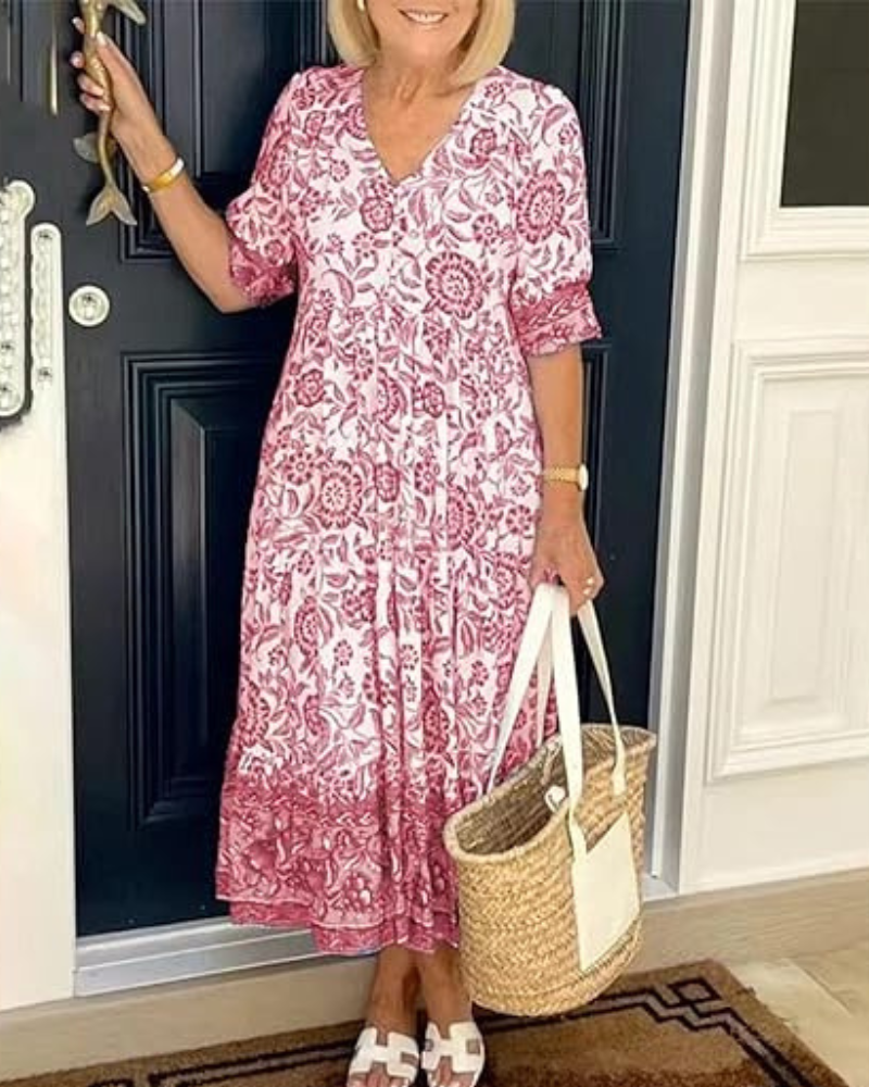 Norelia® | Jurk Maria Tijdloos, luchtig en elegant