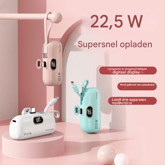 PowerPod: Altijd Opgeladen