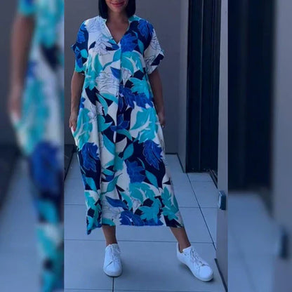 Elena™ - Elegante bloemenjurk