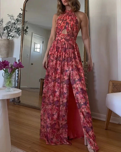 Luna™ |  Maxi Jurk met Bloemenprint