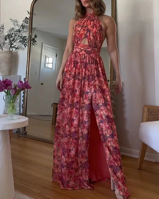 Luna™ |  Maxi Jurk met Bloemenprint