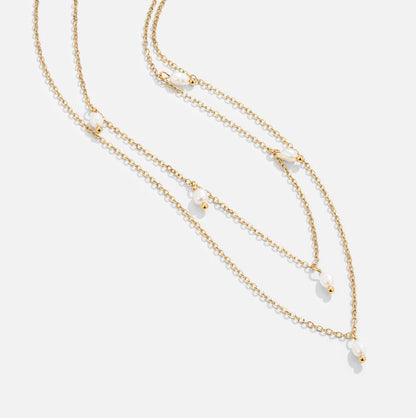 Kay Parel Drielagen Ketting