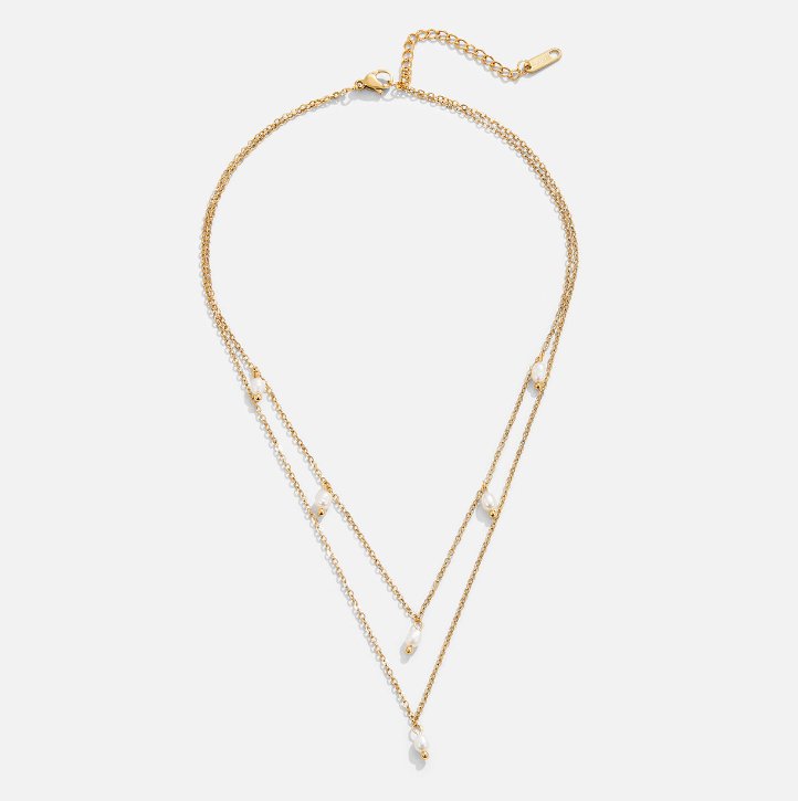 Kay Parel Drielagen Ketting