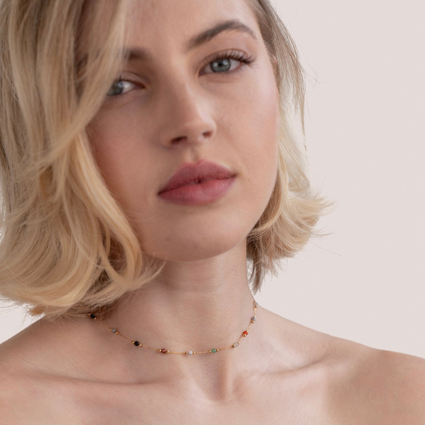 Luly Stone Ketting | Goud