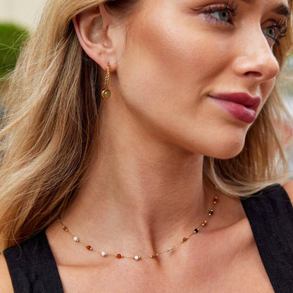 Luly Stone Ketting | Goud