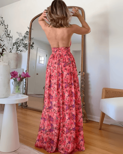 Luna™ |  Maxi Jurk met Bloemenprint
